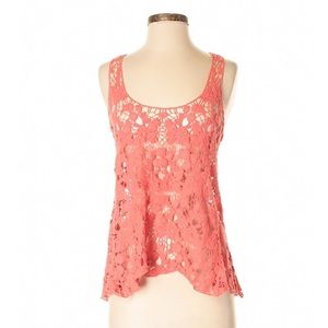 NWT Wildcat Crochet Sleeveless Top Size Medium